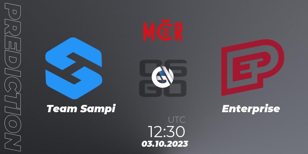 Prognose für das Spiel Team Sampi VS Enterprise. 03.10.23. CS2 (CS:GO) - Tipsport Cup Prague Fall 2023: Online Stage