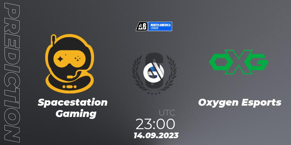 Prognose für das Spiel Spacestation Gaming VS Oxygen Esports. 14.09.2023 at 23:00. Rainbow Six - North America League 2023 - Stage 2
