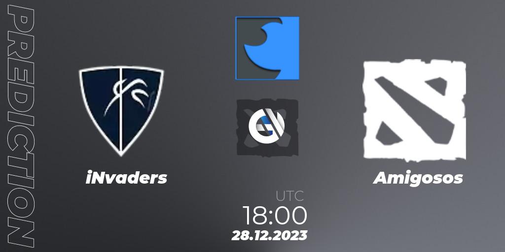 Prognose für das Spiel iNvaders VS Amigosos. 28.12.2023 at 18:00. Dota 2 - FastInvitational DotaPRO Season 2