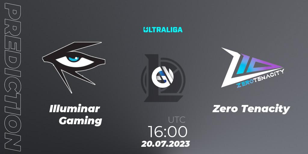Prognose für das Spiel Illuminar Gaming VS Zero Tenacity. 20.07.23. LoL - Ultraliga Season 10 2023 Regular Season