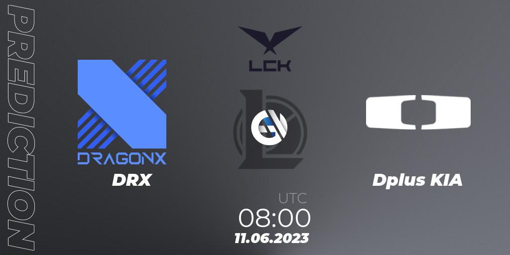 Prognose für das Spiel DRX VS Dplus KIA. 11.06.23. LoL - LCK Summer 2023 Regular Season