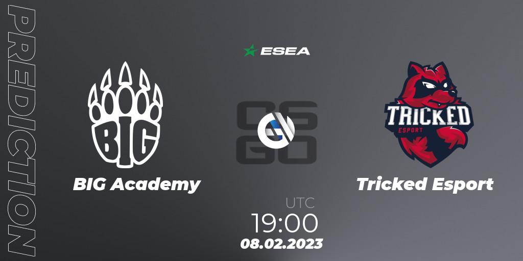 Prognose für das Spiel BIG Academy VS Exzentriq Utd. 08.02.23. CS2 (CS:GO) - ESEA Season 44: Advanced Division - Europe