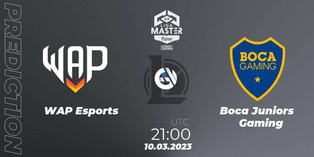 Prognose für das Spiel WAP Esports VS Boca Juniors Gaming. 10.03.2023 at 21:00. LoL - Liga Master Opening 2023 - Playoffs