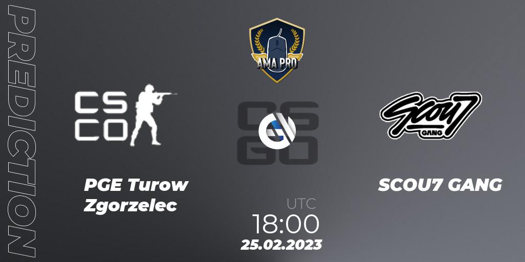 Prognose für das Spiel PGE Turow Zgorzelec VS SCOU7 GANG. 25.02.2023 at 18:00. Counter-Strike (CS2) - Polish Pro League AMA PRO #4