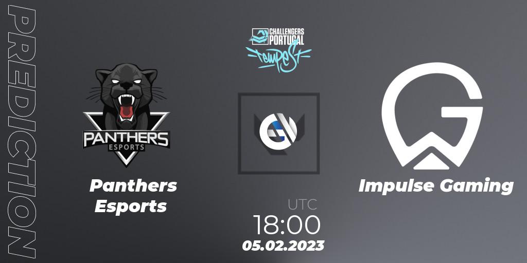 Prognose für das Spiel Panthers Esports VS Impulse Gaming. 05.02.23. VALORANT - VALORANT Challengers 2023 Portugal: Tempest Split 1