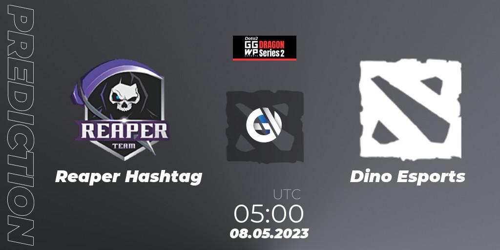 Prognose für das Spiel Reaper Hashtag VS Dino Esports. 08.05.23. Dota 2 - GGWP Dragon Series 2
