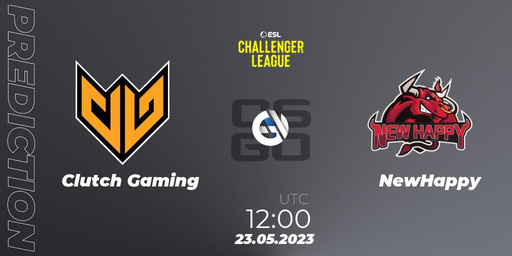 Prognose für das Spiel Clutch Gaming VS NewHappy. 23.05.23. CS2 (CS:GO) - ESL Challenger League Season 45: Asia-Pacific