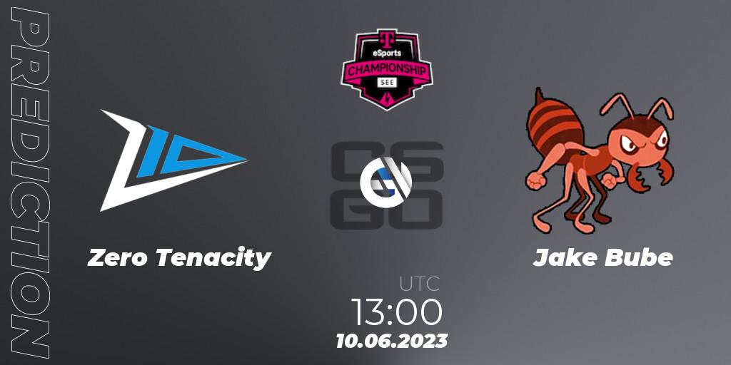 Prognose für das Spiel Zero Tenacity VS Jake Bube. 10.06.23. CS2 (CS:GO) - Telekom Esports Championship Zagreb 2023 Finals