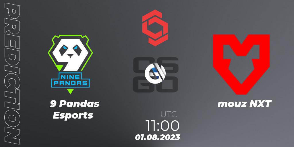 Prognose für das Spiel 9 Pandas Esports VS mouz NXT. 01.08.2023 at 11:00. Counter-Strike (CS2) - CCT Central Europe Series #7