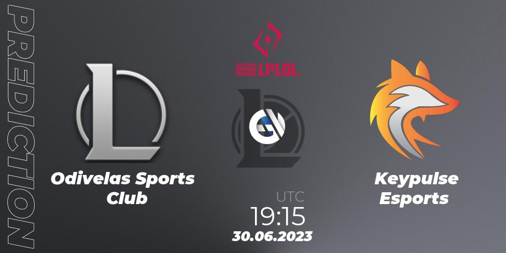 Prognose für das Spiel Odivelas Sports Club VS Keypulse Esports. 30.06.2023 at 19:15. LoL - LPLOL Split 2 2023 - Group Stage