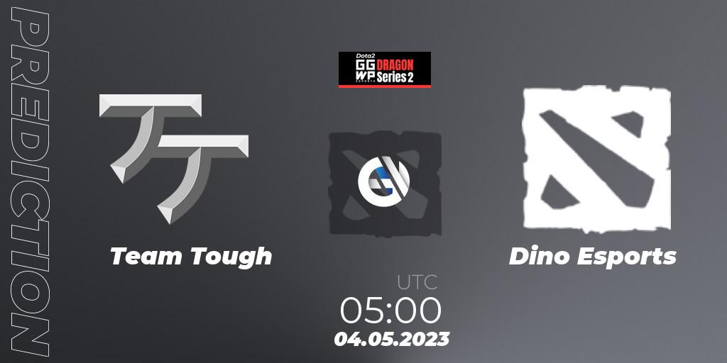 Prognose für das Spiel Team Tough VS Dino Esports. 04.05.2023 at 05:13. Dota 2 - GGWP Dragon Series 2
