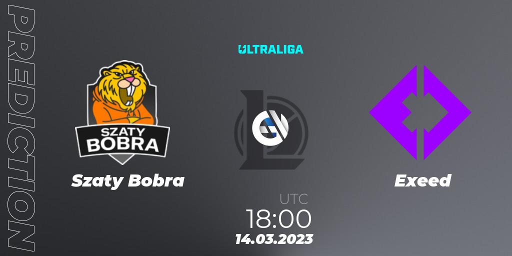 Prognose für das Spiel Szaty Bobra VS Exeed. 07.03.23. LoL - Ultraliga Season 9 - Group Stage