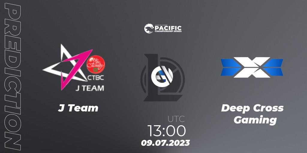 Prognose für das Spiel J Team VS Deep Cross Gaming. 09.07.2023 at 13:00. LoL - PACIFIC Championship series Group Stage