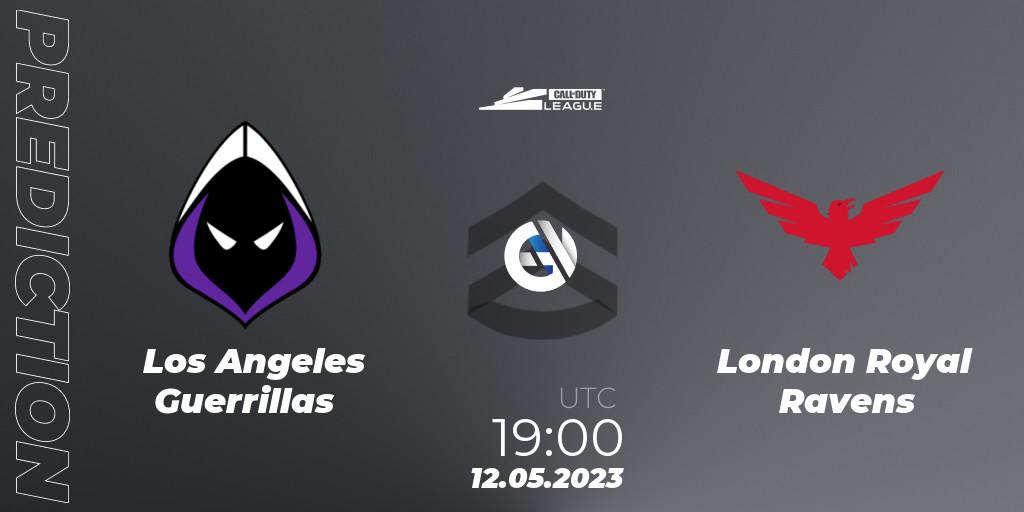 Prognose für das Spiel Los Angeles Guerrillas VS London Royal Ravens. 12.05.2023 at 19:00. Call of Duty - Call of Duty League 2023: Stage 5 Major Qualifiers
