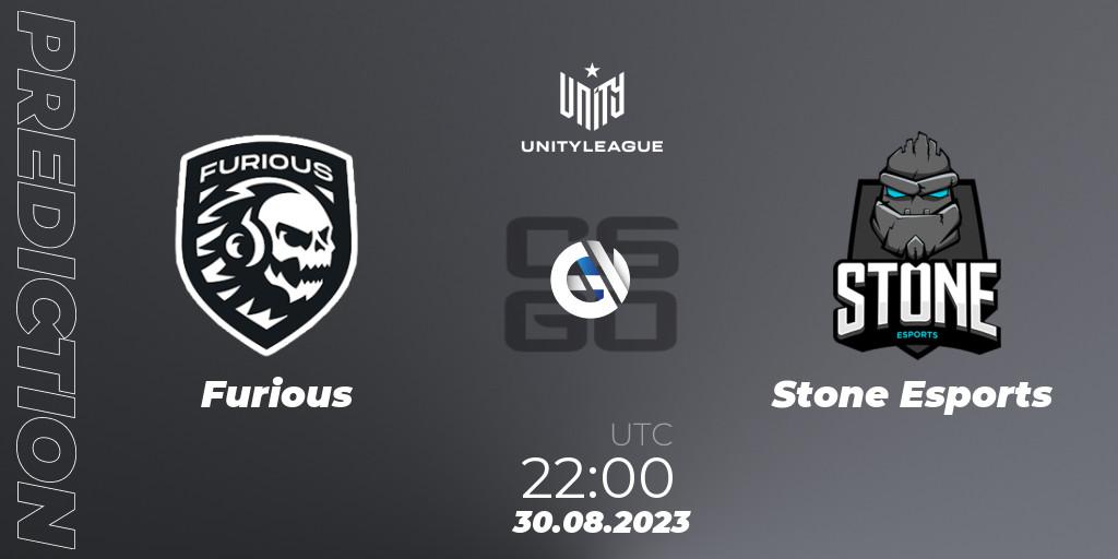 Prognose für das Spiel Furious VS Stone Esports. 30.08.23. CS2 (CS:GO) - LVP Unity League Argentina 2023