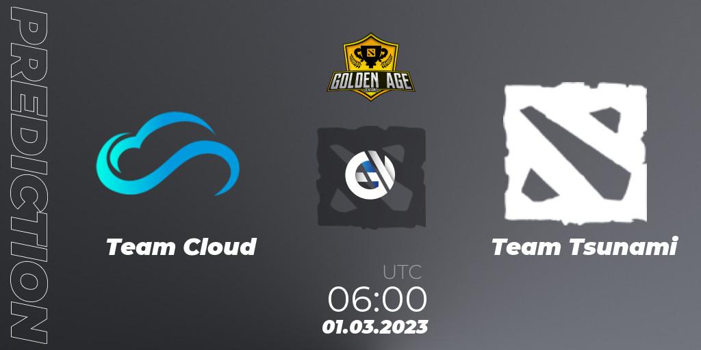 Prognose für das Spiel Team Cloud VS Team Tsunami. 01.03.2023 at 06:00. Dota 2 - Golden Age Season 2