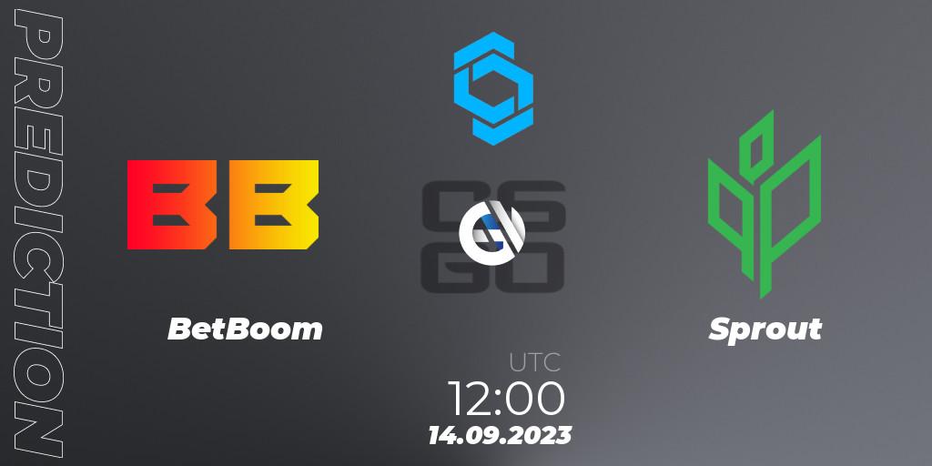 Prognose für das Spiel BetBoom VS Sprout. 14.09.23. CS2 (CS:GO) - CCT East Europe Series #2