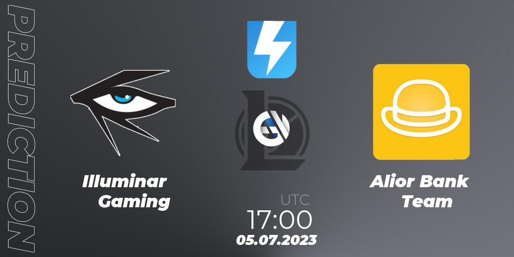 Prognose für das Spiel Illuminar Gaming VS Alior Bank Team. 14.06.23. LoL - Ultraliga Season 10 2023 Regular Season