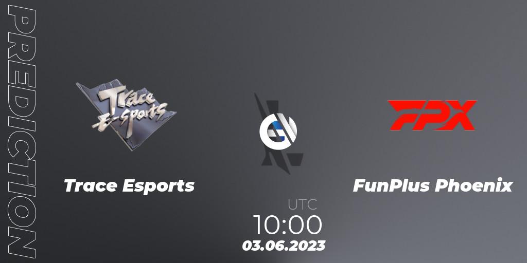 Prognose für das Spiel Trace Esports VS FunPlus Phoenix. 03.06.23. Wild Rift - WRL Asia 2023 - Season 1 - Regular Season