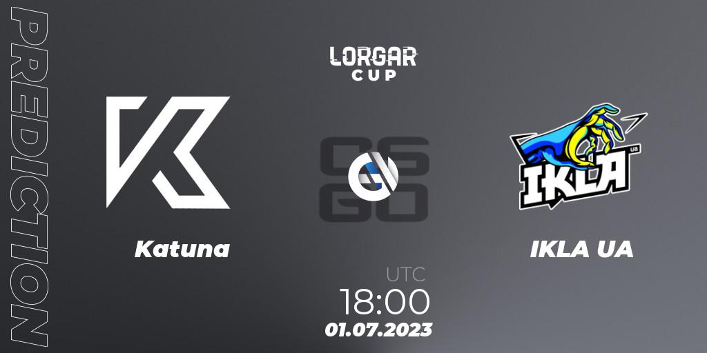 Prognose für das Spiel Katuna VS IKLA UA. 01.07.23. CS2 (CS:GO) - Lorgar Cup
