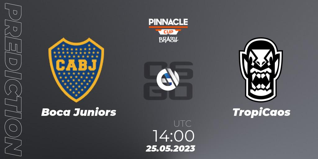 Prognose für das Spiel Boca Juniors VS TropiCaos. 25.05.23. CS2 (CS:GO) - Pinnacle Brazil Cup 1