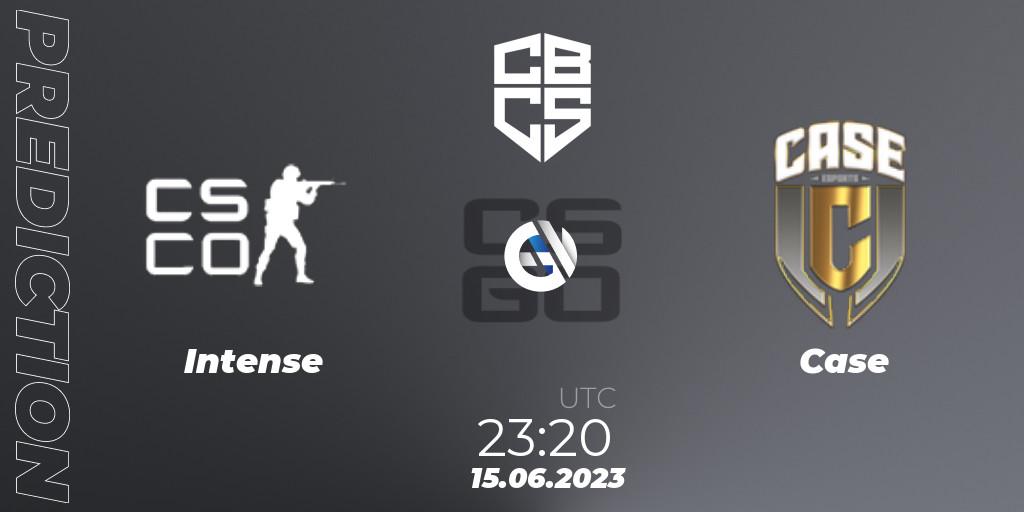 Prognose für das Spiel Intense Game VS Case. 15.06.2023 at 23:20. Counter-Strike (CS2) - CBCS 2023 Season 1