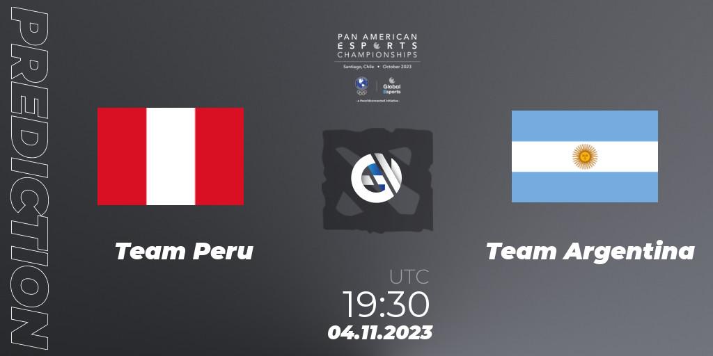 Prognose für das Spiel Team Peru VS Team Argentina. 04.11.23. Dota 2 - Pan American Esports Championships 2023: Open
