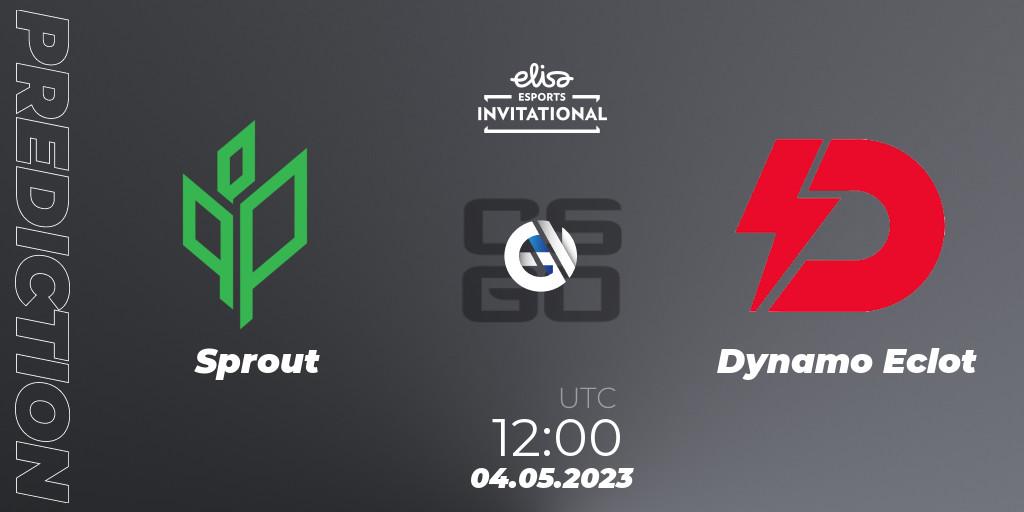 Prognose für das Spiel Sprout VS Dynamo Eclot. 04.05.2023 at 12:35. Counter-Strike (CS2) - Elisa Invitational Spring 2023