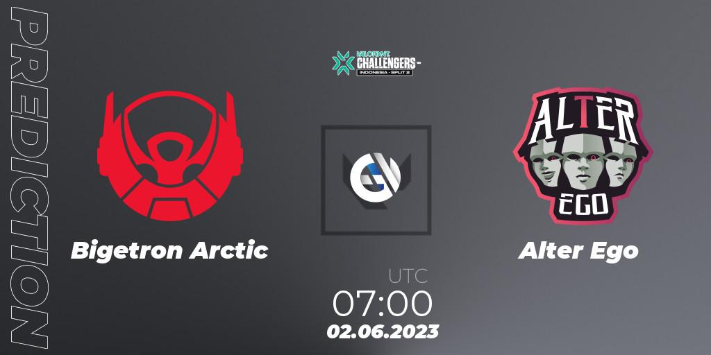 Prognose für das Spiel Bigetron Arctic VS Alter Ego. 02.06.23. VALORANT - VALORANT Challengers 2023: Indonesia Split 2 - Playoffs
