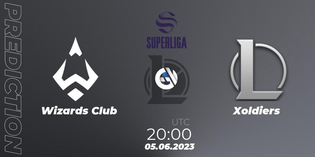 Prognose für das Spiel Wizards Club VS Xoldiers. 05.06.23. LoL - LVP Superliga 2nd Division 2023 Summer
