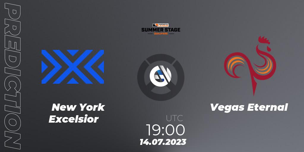 Prognose für das Spiel New York Excelsior VS Vegas Eternal. 14.07.23. Overwatch - Overwatch League 2023 - Summer Stage Qualifiers