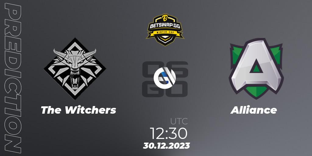 Prognose für das Spiel The Witchers VS Alliance. 30.12.23. CS2 (CS:GO) - Betswap Winter Cup 2023