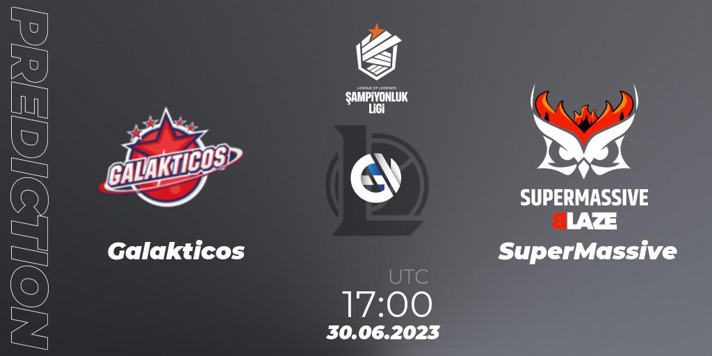 Prognose für das Spiel Galakticos VS SuperMassive. 30.06.23. LoL - TCL Summer 2023 - Group Stage