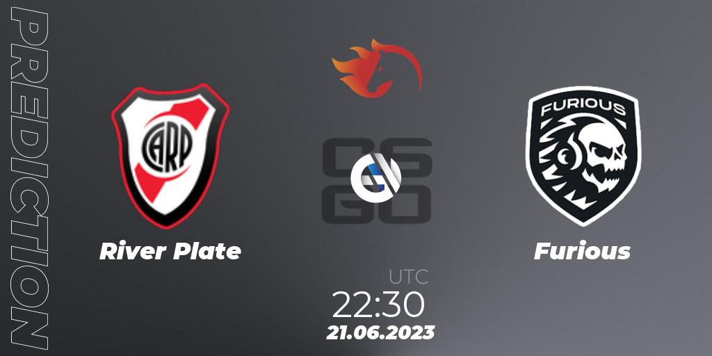 Prognose für das Spiel River Plate VS Furious. 21.06.23. CS2 (CS:GO) - FiReLEAGUE Argentina 2023