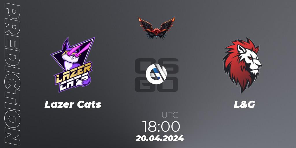 Prognose für das Spiel Lazer Cats VS L&G. 20.04.24. CS2 (CS:GO) - Dragon Esports Club Cup