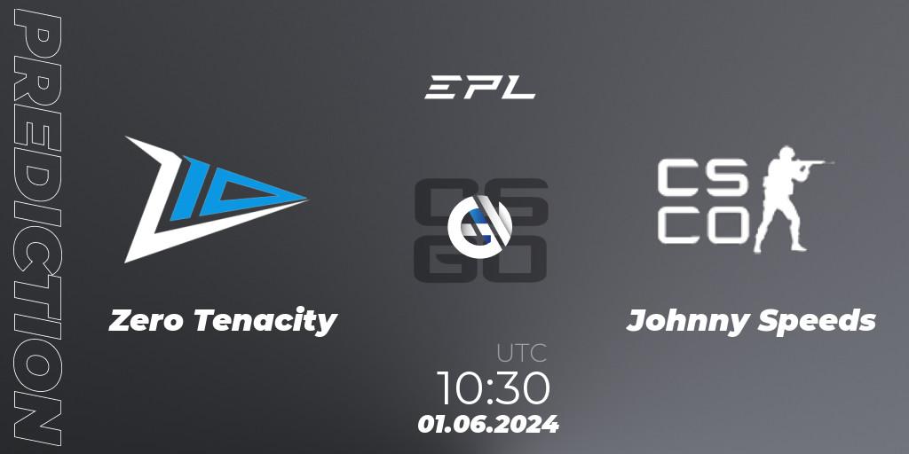 Prognose für das Spiel Zero Tenacity VS Johnny Speeds. 03.06.2024 at 11:15. Counter-Strike (CS2) - European Pro League Season 16