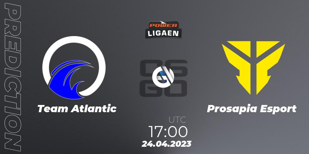 Prognose für das Spiel Team Atlantic VS Prosapia Esport. 24.04.2023 at 17:00. Counter-Strike (CS2) - Dust2.dk Ligaen Season 23
