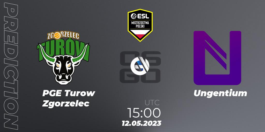Prognose für das Spiel PGE Turow Zgorzelec VS Ungentium. 12.05.23. CS2 (CS:GO) - ESL Mistrzostwa Polski Spring 2023: Closed Qualifier