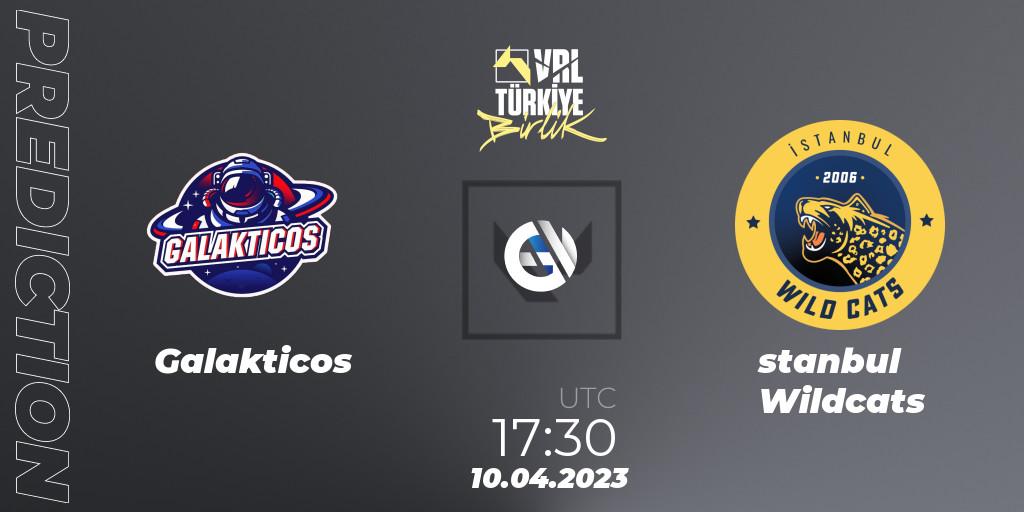 Prognose für das Spiel Galakticos VS İstanbul Wildcats. 10.04.2023 at 17:30. VALORANT - VALORANT Challengers 2023: Turkey Split 2 - Regular Season