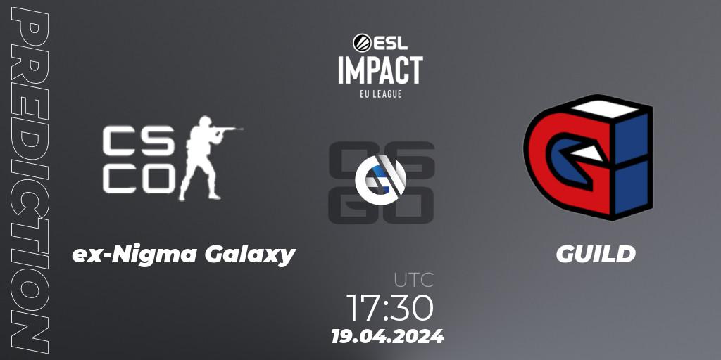 Prognose für das Spiel Pigeons VS GUILD. 19.04.24. CS2 (CS:GO) - ESL Impact League Season 5: Europe