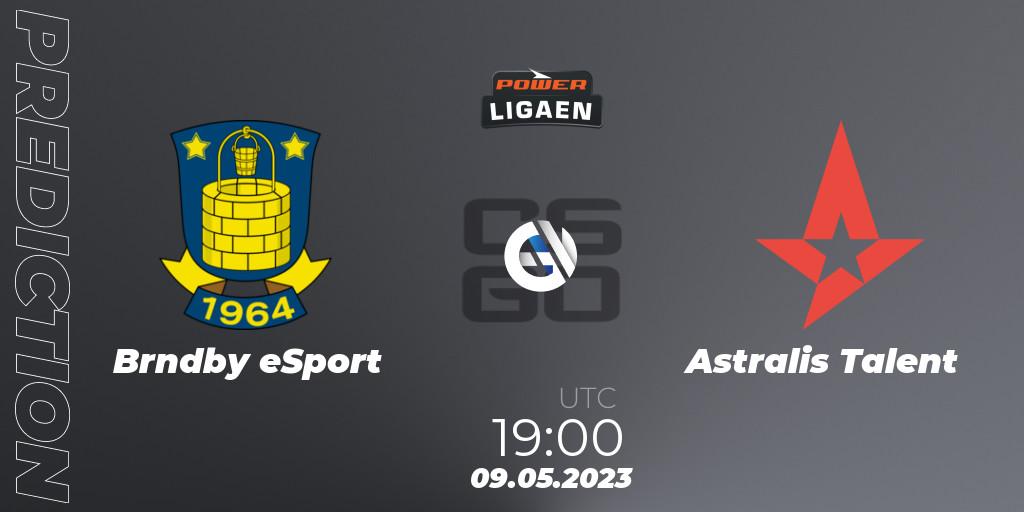 Prognose für das Spiel Brøndby eSport VS Astralis Talent. 09.05.2023 at 19:00. Counter-Strike (CS2) - Dust2.dk Ligaen Season 23