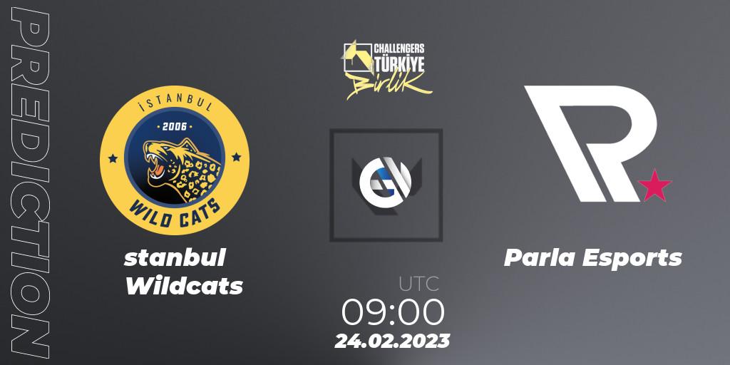 Prognose für das Spiel İstanbul Wildcats VS Parla Esports. 24.02.23. VALORANT - VALORANT Challengers 2023 Turkey: Birlik Split 1