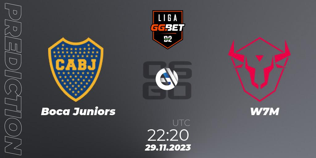 Prognose für das Spiel Boca Juniors VS W7M. 06.12.23. CS2 (CS:GO) - Dust2 Brasil Liga Season 2