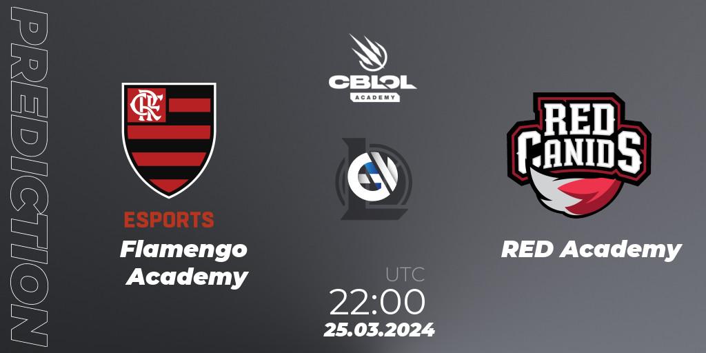 Prognose für das Spiel Flamengo Academy VS RED Academy. 25.03.24. LoL - CBLOL Academy Split 1 2024
