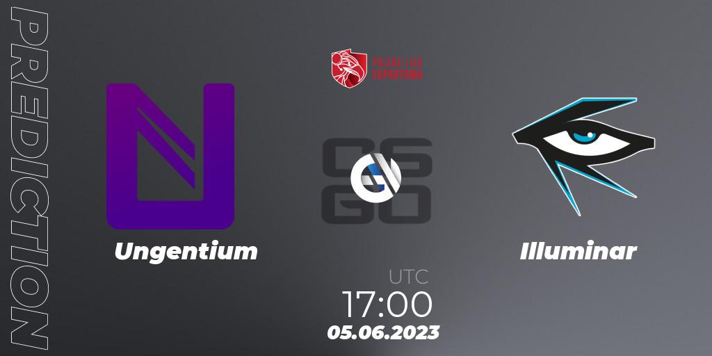 Prognose für das Spiel Ungentium VS Illuminar. 05.06.23. CS2 (CS:GO) - Polish Esports League 2023 Split 2
