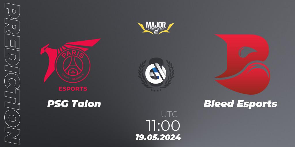 Prognose für das Spiel PSG Talon VS Bleed Esports. 19.05.2024 at 11:00. Rainbow Six - BLAST R6 Major Manchester 2024
