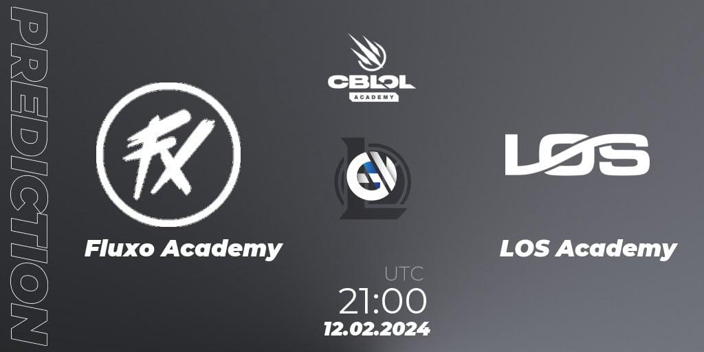 Prognose für das Spiel Fluxo Academy VS LOS Academy. 12.02.2024 at 22:00. LoL - CBLOL Academy Split 1 2024