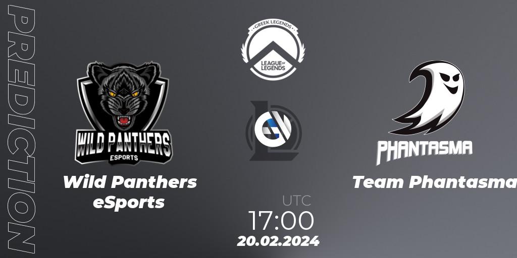 Prognose für das Spiel Wild Panthers eSports VS Team Phantasma. 20.02.2024 at 17:00. LoL - GLL Spring 2024