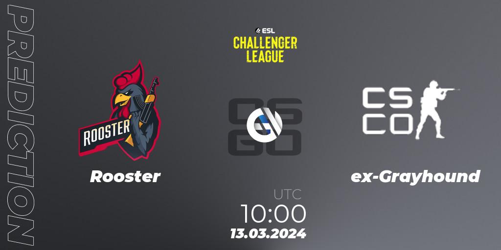 Prognose für das Spiel Rooster VS Jeeves. 13.03.24. CS2 (CS:GO) - ESL Challenger League Season 47: Oceania