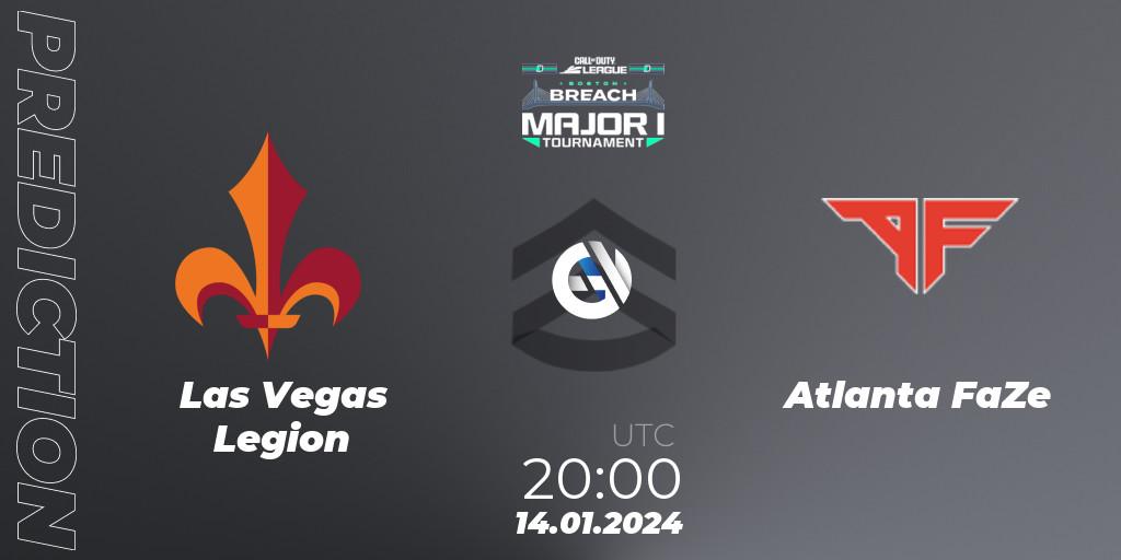 Prognose für das Spiel Las Vegas Legion VS Atlanta FaZe. 14.01.2024 at 20:15. Call of Duty - Call of Duty League 2024: Stage 1 Major Qualifiers